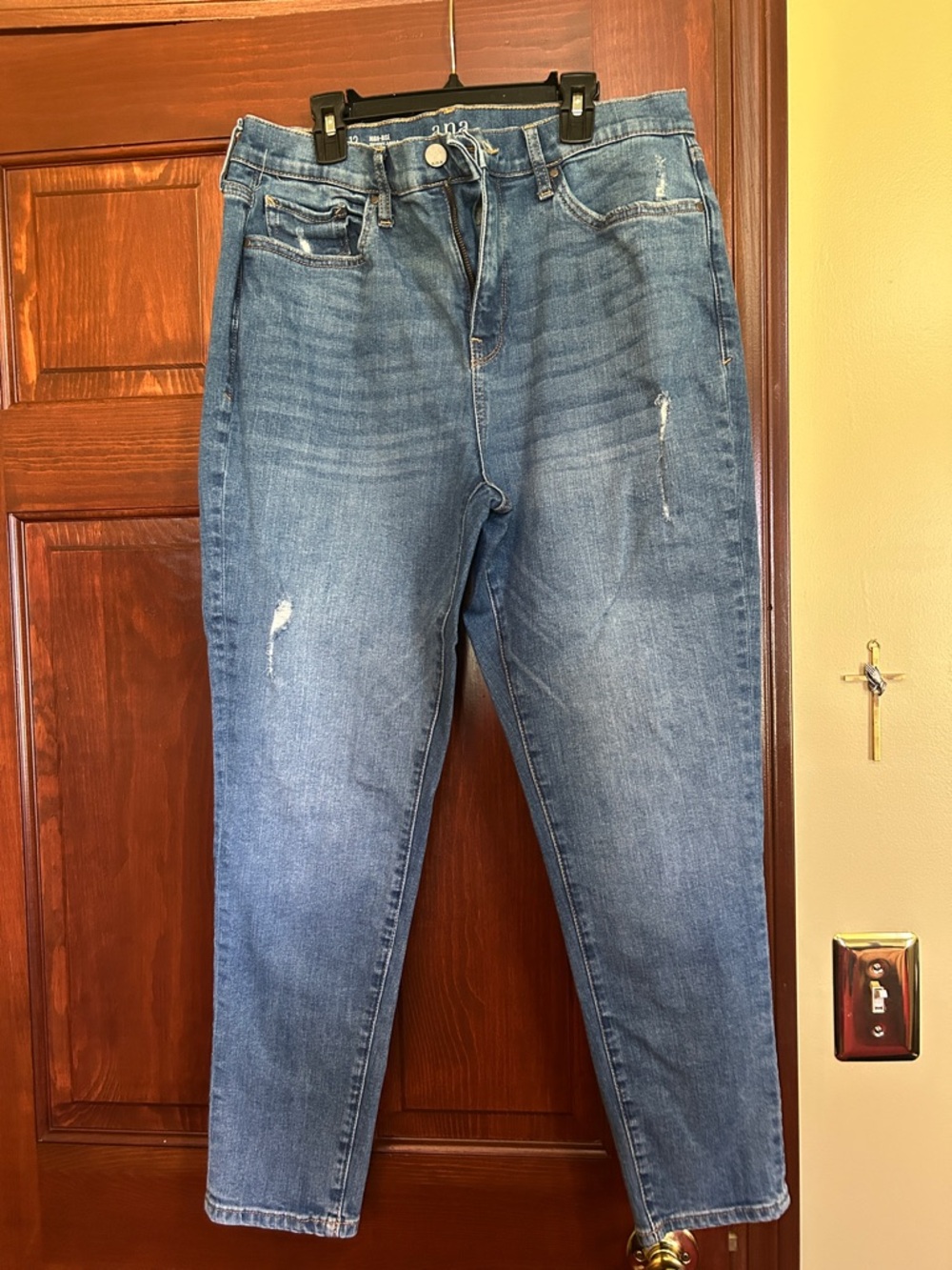 a.n.a Women’s Skinny Jeans in Blue Wash